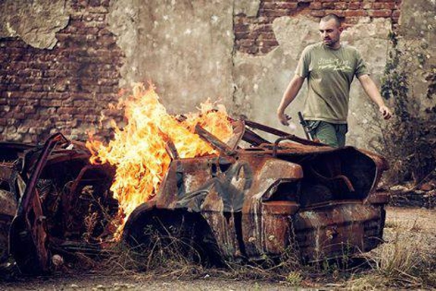 Na podłódzkim poligonie paintballowym kręcono film promocyjny do gry Battlefield 4.