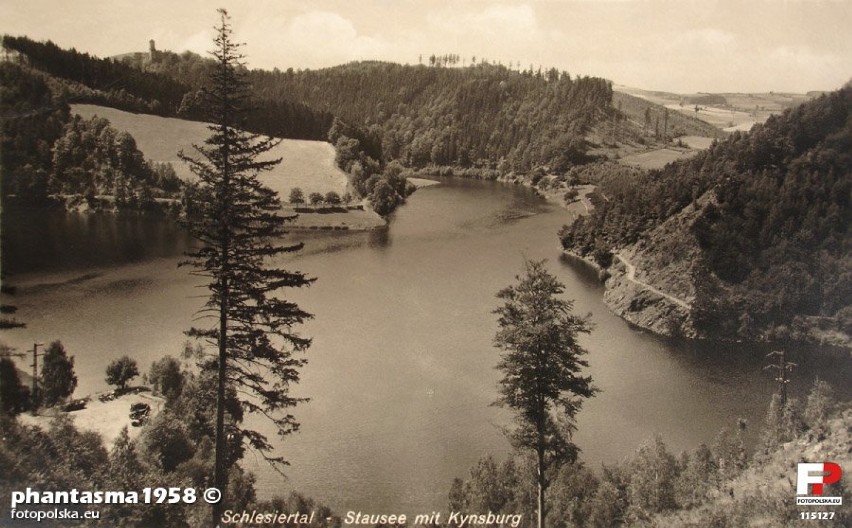 Jezioro Bystrzyckie na starych zdjęciach