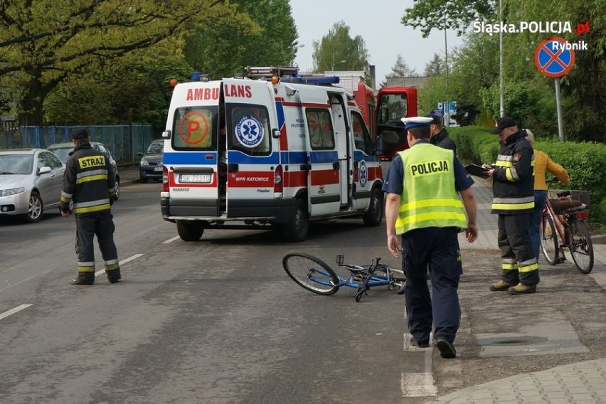 Wypadki z rowerzystami w Rybniku coraz częstsze! Seria wypadków z jednośladami!
