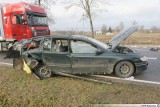 Wypadek we wsi Łosośna Wielka. Zderzyły się dwa auta [zdjęcia]