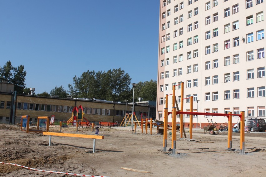 Szpital Jastrzębie: Powstaje plac zabaw przy szpitalu