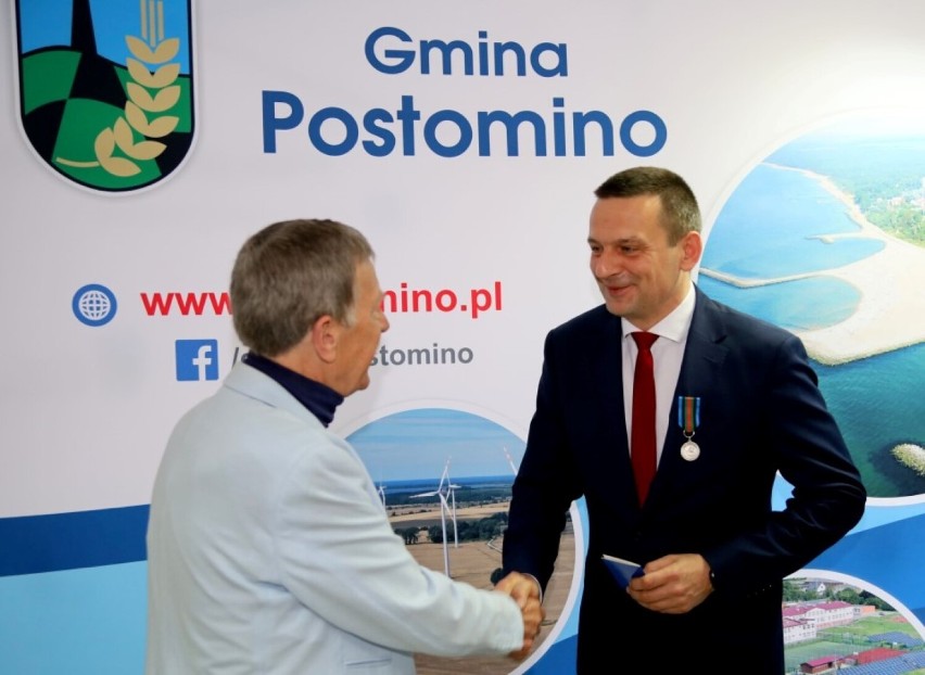 Janusz Bojkowski, wójt gm. Postomino doceniony za...