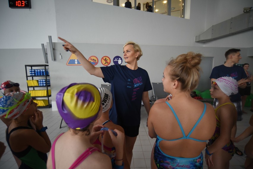 Otylia Swim Tour: pierwsze zajęcia w Aquadromie, 14...
