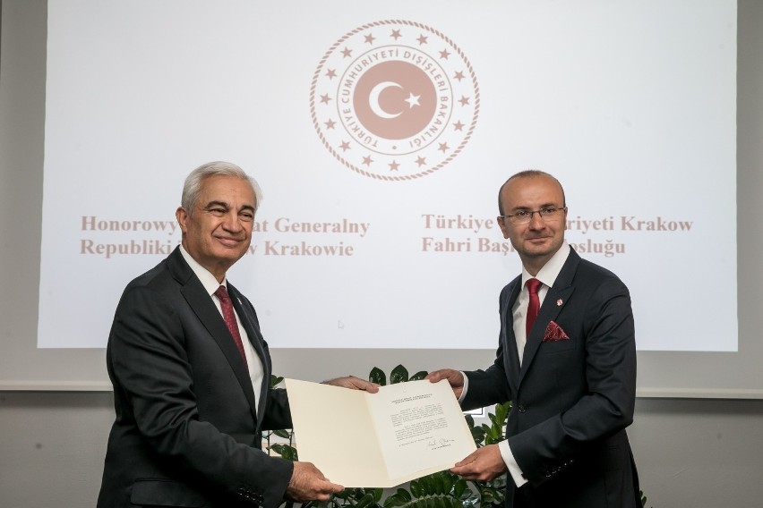 W Krakowie otwarto Honorowy Konsulat Republiki Turcji. Konsulem został Paweł Dowgier [ZDJĘCIA]