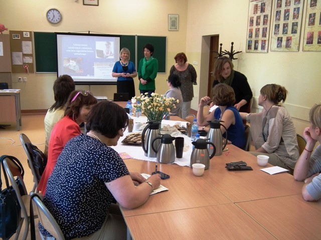 Spotkanie pedagogów i psychologów szkolnych z powiatu nowodworskiego