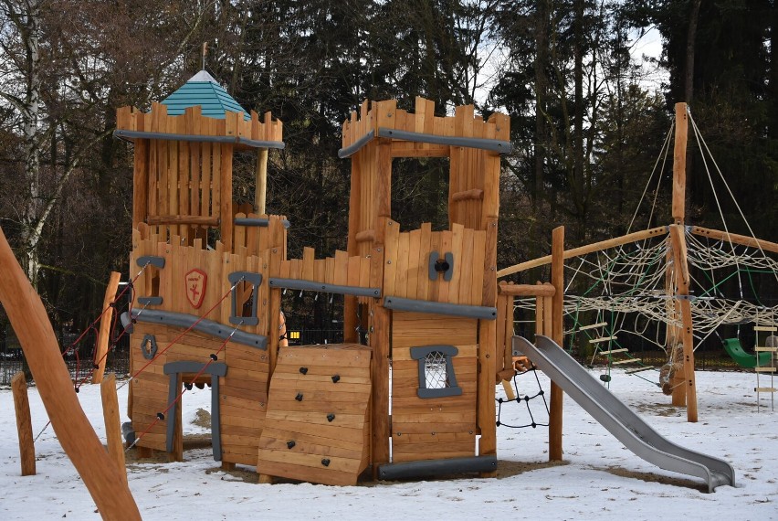 Plac zabaw powstaje w Parku Szwedzkim