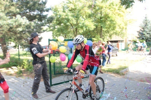 Fundacja Podaj Dalej w Koninie - rajd rowerowy