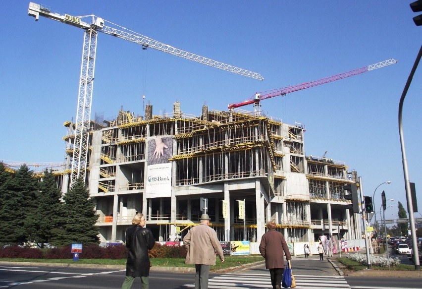 Buduje się: City Center przy al. Piłsudskiego w Rzeszowie