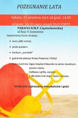 Sosnowiec: Festyn Pożegnanie Lata 22.09 na Porąbce