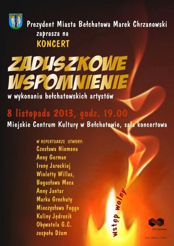 Zaduszkowe koncerty w Bełchatowie