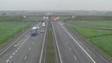 Wypadek tira na A4 w Bochni. Autostrada w kierunku Tarnowa zablokowana [UTRUDNIENIA]