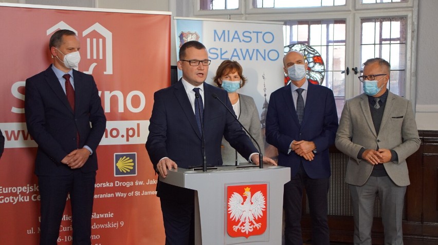 Konferencja prasowa wiceministra spraw wewnętrznych i...