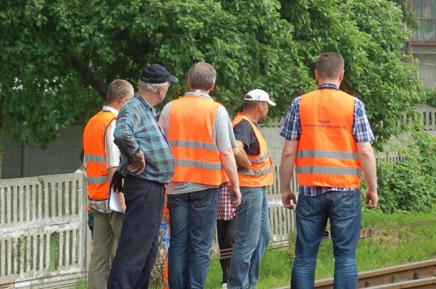 Wykolejenie pociągu w Wolsztynie. [Zdjęcia i Video]