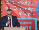 Dyrektor rypińskiego LO pożegnał maturzystów 