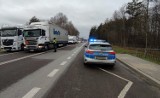 Służba oleśnickich policjantów na granicy z Białorusią 