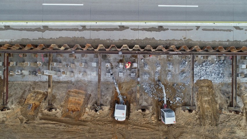 Budowa autostrady A18 Wrocław - Berlin. Odcinek dolnośląski....