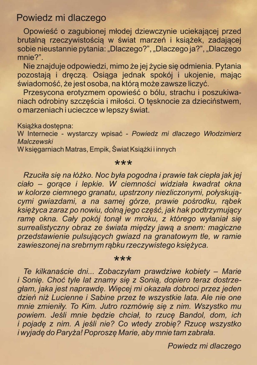 Nowa książka Włodzimierza Malczewskiego