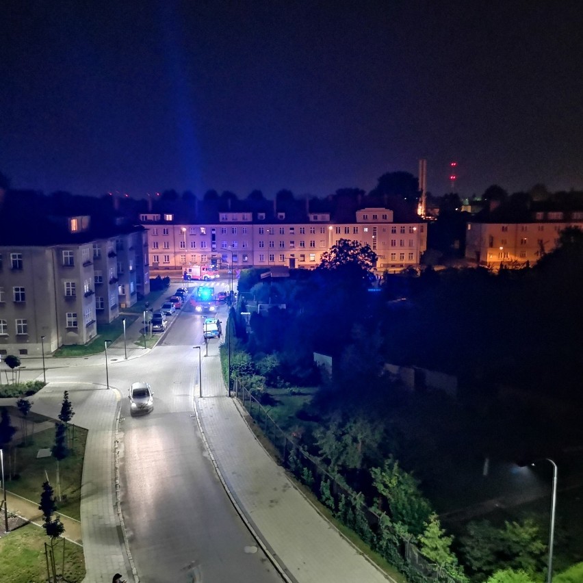 Nocny pożar przy ulicy Ogrodowej w Słupsku. Spłonęła altanka