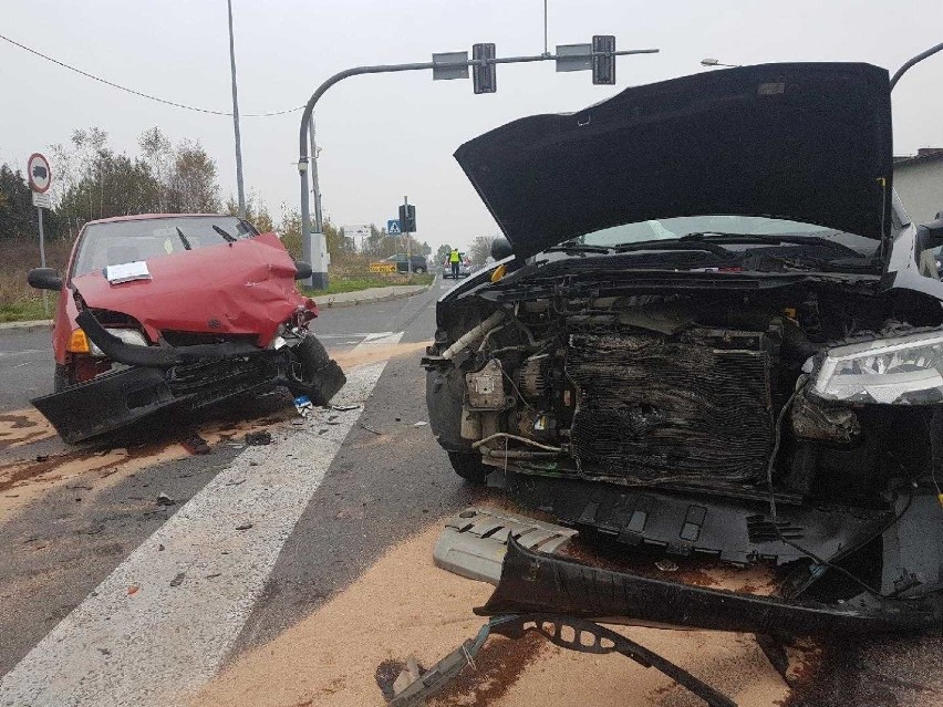 Wypadek w Chełmku. Rannych zostało pięć osób