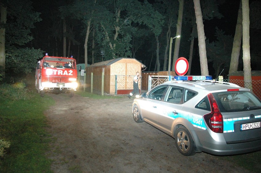 Konar spadł na altankę w Nowej Wsi Zbąskiej gm. Zbąszyń