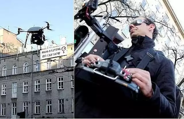 Robokopter 11 listopada w Warszawie