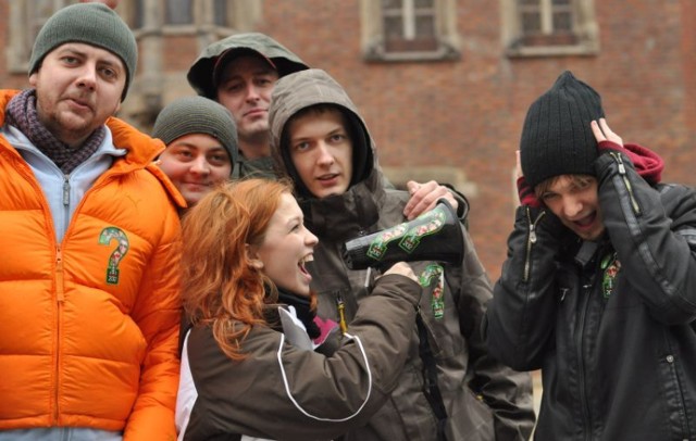 Flash mob Kędziora i Wieśniaka we Wrocławiu