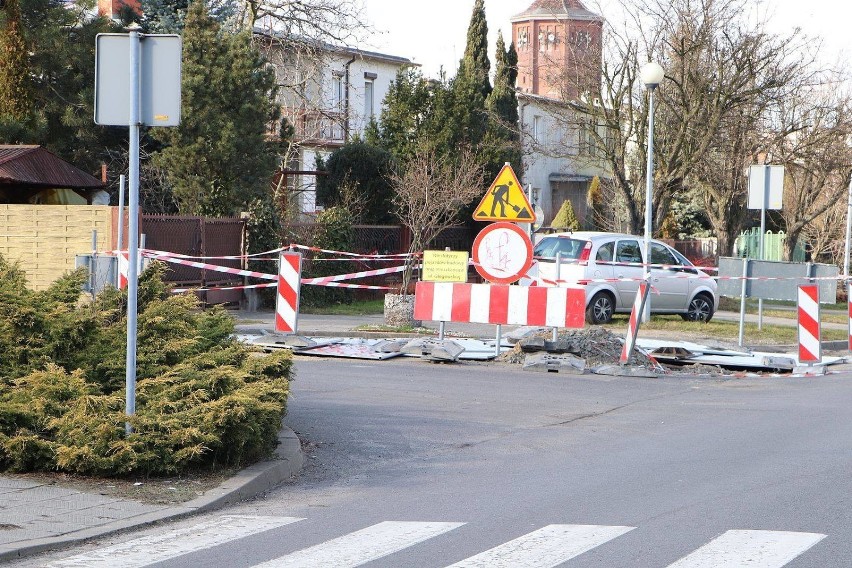 Trwa budowa fragmentu ulicy Głogowskiej w Kaliszu