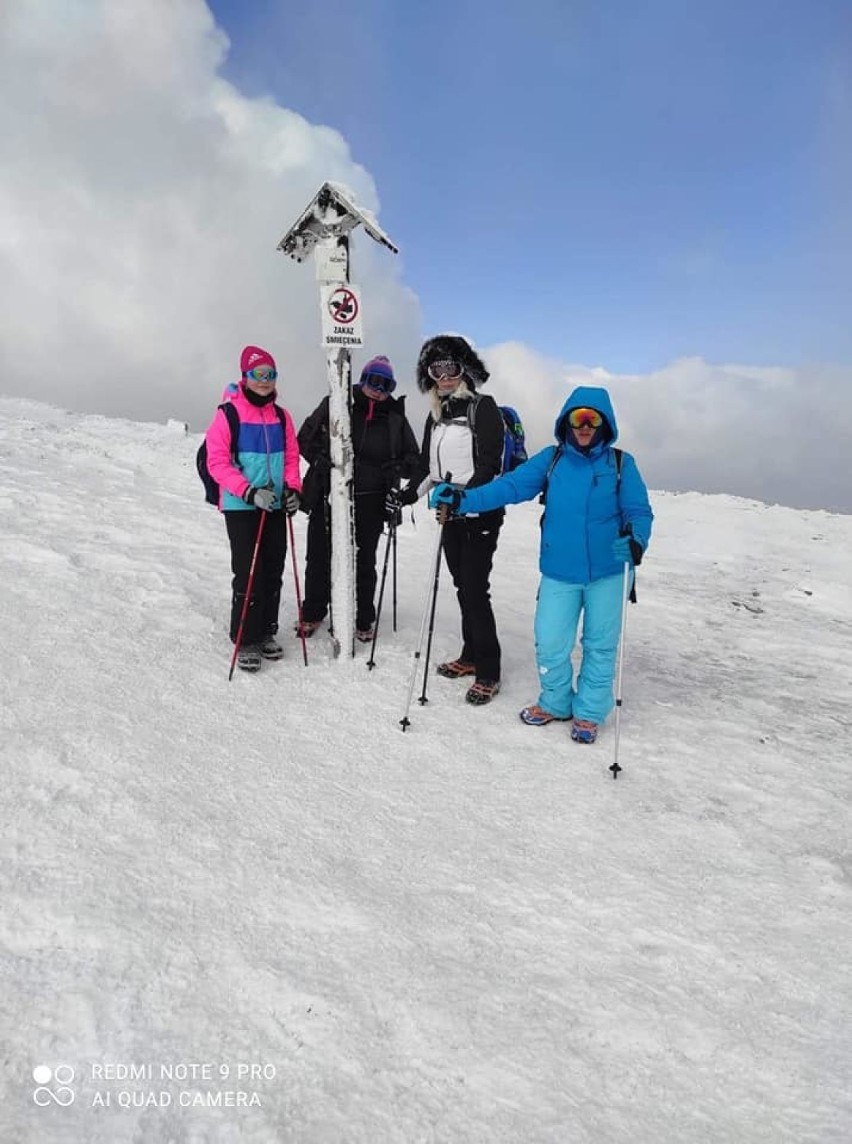 Skierniewicki Klub Zimorodka zdobył Babią Górę, a po zejściu...