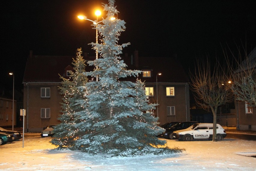 Świąteczne iluminacje w Wolsztynie