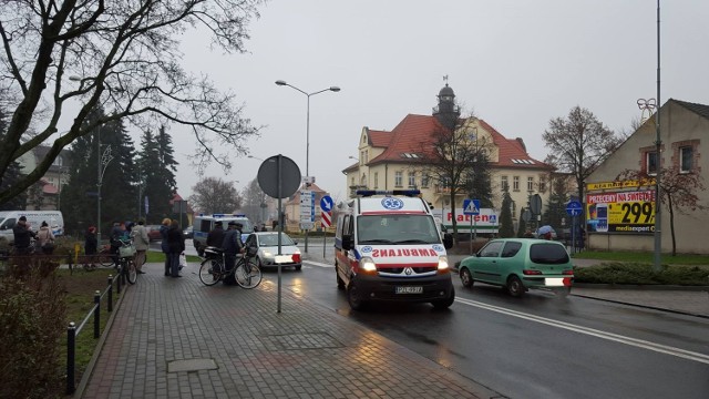 Potrącono kobietę na przejściu w Złotowie