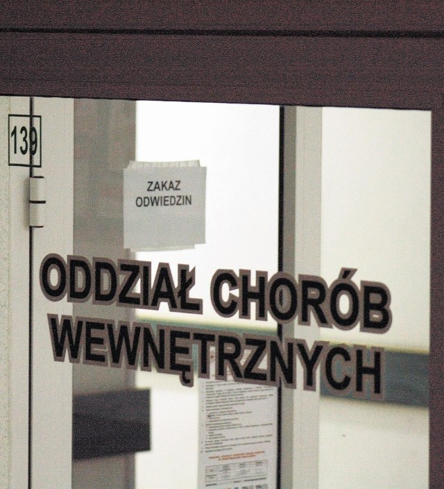 Na oddziale ograniczone zostały odwiedziny chorych