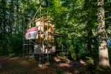 Trwa rewitalizacja Drogi Krzyżowej w Lesie Bukowym w Trzebnicy. Obecnie prowadzone są prace w okolicach Kościółka Leśnego [ZDJĘCIA]