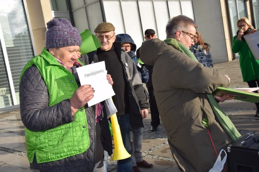 Pikieta dla Klimatu w Zduńskiej Woli [zdjęcia i film]