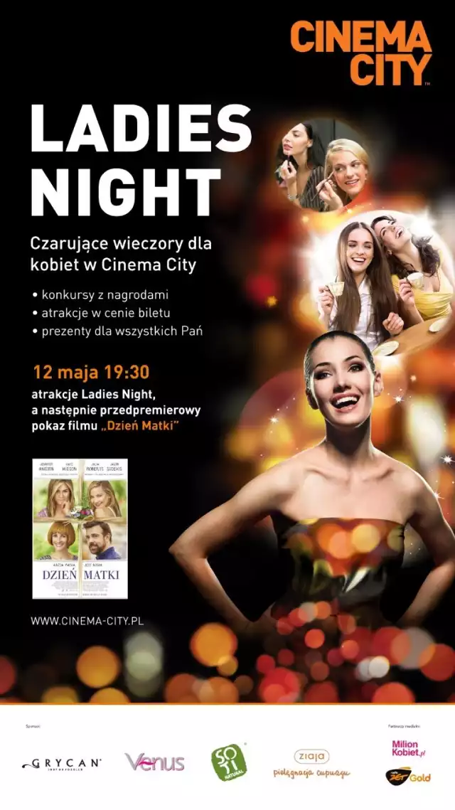 Cinema City: Mamy bilety na Ladies Night!