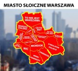 Mapa Warszawy "Miasto Słoiczne Warszawa". Powstała nowa wersja planu miasta [ZDJĘCIE]