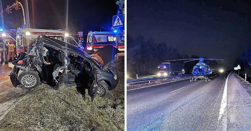 W Bolesławiu, w ciągu DK 94, zderzyła się ciężarówka z...