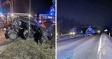 Bolesław. Wypadek na DK 94, ciężarówka zderzyła się z samochodem osobowym. W akcji śmigłowiec LPR [ZDJĘCIA]
