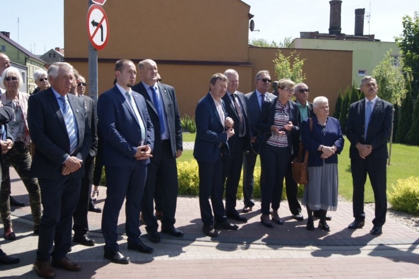 W maju 2018 roku symbolicznie odsłonięto tablicę związaną z...