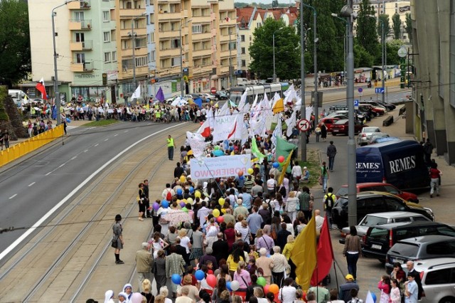 Marsza dla Życia w Szczecinie 2011