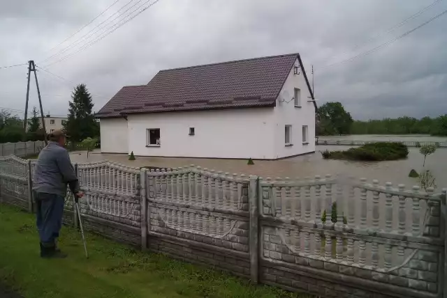 Odra w Grzegorzowicach. Zdjęcie archiwalne z powodzi w 2010 roku