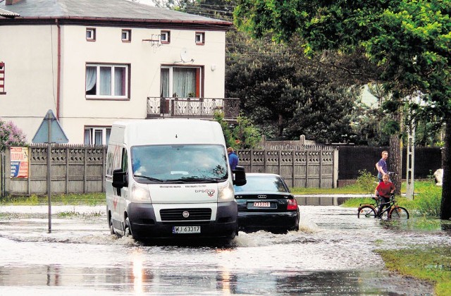 Wiele ulic w Szczepocicach jeszcze kilka dni temu było pod wodą
