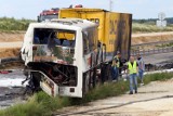 Wypadek na DK 1 w Bogusławicach. Prokuratura zakończyła śledztwo, kierowca cysterny stanie przed sądem. W wypadku rannych zostało 29 osób