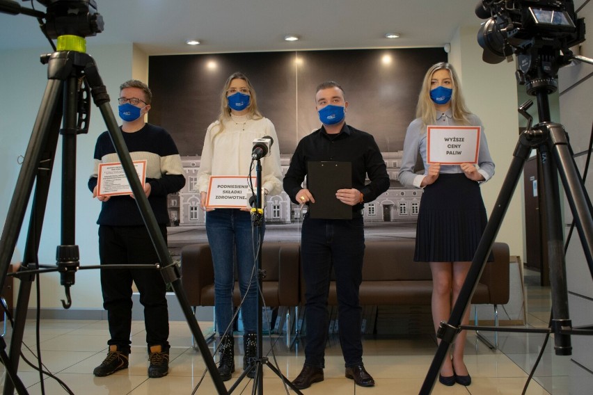Młodzi Demokraci z Częstochowy promują Tabliczki Prawdy