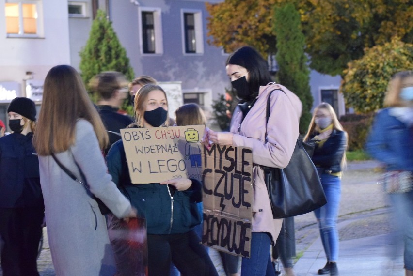 Protest kobiet w Sieradzu