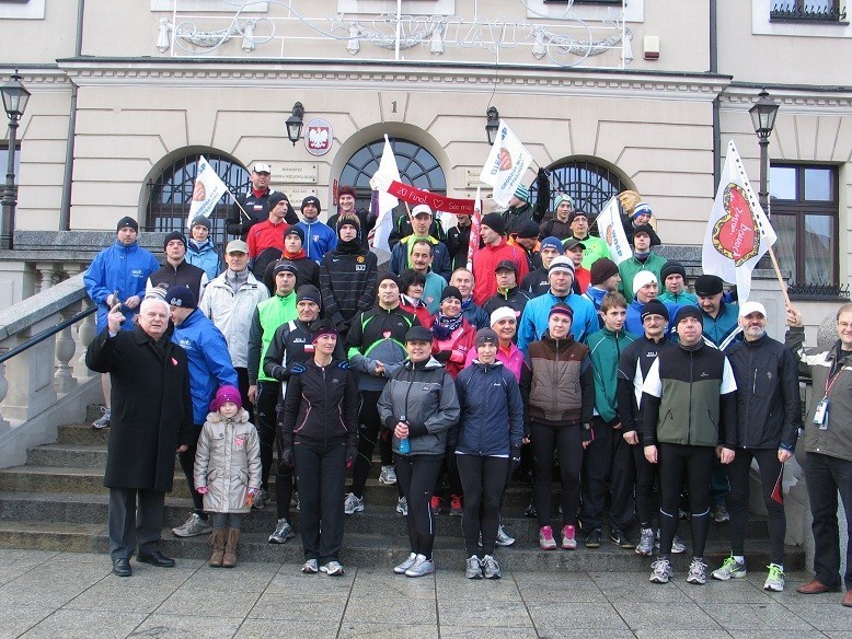 Grodziski Klub Biegacza przyłączył się do akcji Jurka Owsiaka