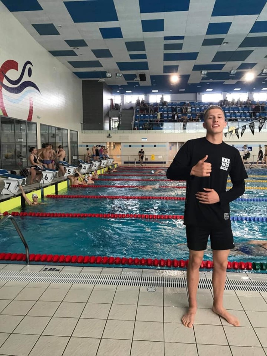 Daniel Wytwer drugi w finale B Letnich Mistrzostw Polski juniorów 15-letnich w pływaniu ZDJĘCIA