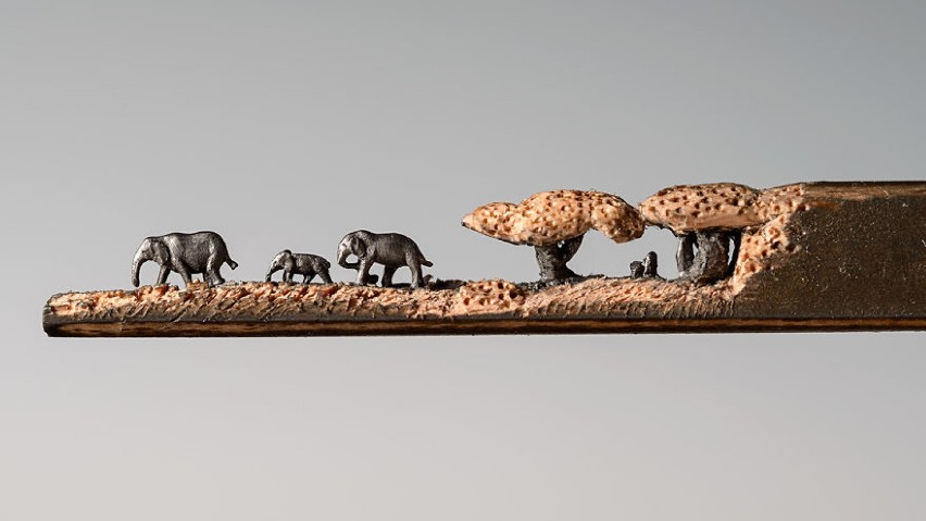 Miniaturowe dzieła sztuki -  zobacz niesamowite rzeźby z...