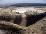 Budowa lotniska w Świdniku: Zdjęcia z lotu ptaka