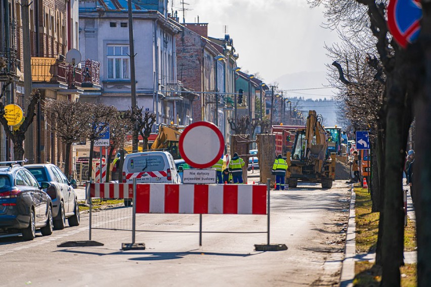 Ulica Kunegundy i Jagiellońska rozkopana. Pamiętajcie o objazdach [ZDJĘCIA]