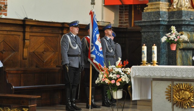 W Śremie: policjanci oraz pracownicy śremskiej komendy obchodzili Święto Policji